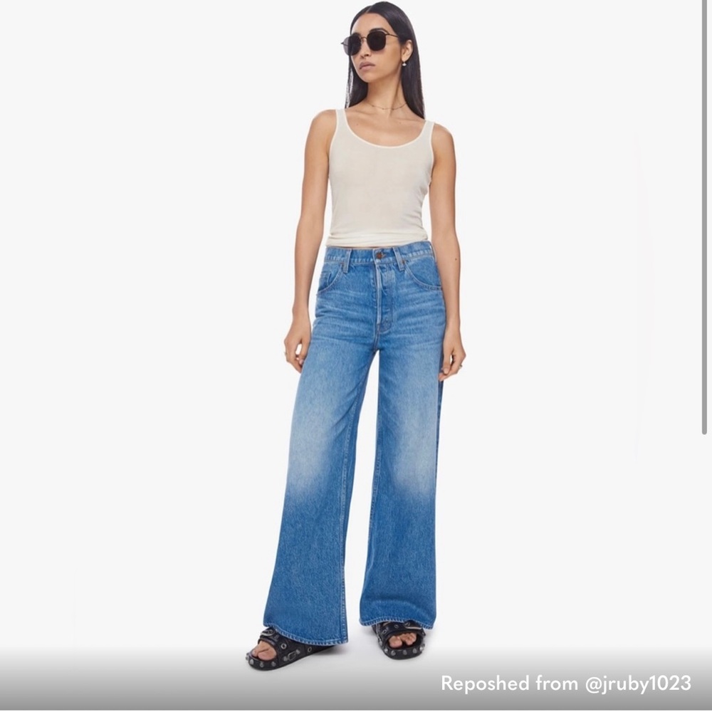 NWT Mother The Middies Double Dip Nerdy in Dine n Dash Size 24